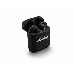 Marshall Minor Iii Wireless in Ear Earbuds with 25 Hours of Playtime, Bluetooth 5.2, Wireless Charging- Black