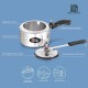 Milton Pro Cook Aluminium Induction Pressure Cooker With Inner Lid, 2 litre, Silver | Hot Plate Safe | Flame Safe