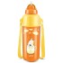 Milton Kool Trendy 500 Plastic Insulated Water Bottle with Straw for Kids, 490 ml, Orange | School Bottle | Picnic Bottle | Sipper Bottle | Leak Proof | BPA Free | Food Grade | Easy to Carry