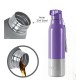  Milton Steel Sprint 900 Insulated Inner Stainless Steel Water Bottle, 630 ml, Purple | Hot or Cold | Easy Grip | Leak Proof | School | Office | Gym | Hiking | Treking | Travel Bottle