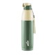 Milton Steel Sierra 900 Insulated Inner Stainless Steel Water Bottle, 1 Piece, 630 ml, Green| Easy Grip | Leak Proof | Hot or Cold | School | Office |Treking | Travel Bottle