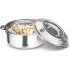 Milton Galaxia Stainless Steel Casserole, 2.5 litres, Silver