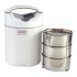 MILTON Megatron 3 Electric Insulated Lunch Box (Silver)