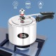 Milton Pro Cook Aluminium Non Induction Pressure Cooker With Inner Lid, 3 litre, Silver | Hot Plate Safe | Flame Safe