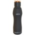 MILTON Euroline Smart Stainless Steel Water Bottle, 880 ml, Black | Leak Proof | Easy Grip | Mobile Hydration System | Bluetooth Enabled | Smart Lid