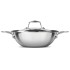 MILTON Pro cook Triply Stainless Steel Kadhai with Lid, 22 cm / 2.2 Litre- Silver| 3 Years Warranty