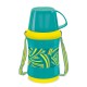 MILTON Angelina 500 Plastic Insulated Flask, 470 ml, Aqua Green | BPA Free | Food Grade | Easy to Carry | Odour Free