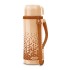 Milton Megan 1000 Vacuum Insulated Inner Glass Hot or Cold Flask, 920 ml, Brown | Easy to Carry | BPA Free | Easy Grip | Food Grade | Odour Proof | Leak Proof