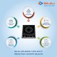 Bajaj Splendid 1200W Induction Glass Ceramic Cooktop with Pan Sensor and Voltage Pro Technology, Black