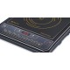 Bajaj Popular Ultra 1400W Induction Cooktop with Pan Sensor and Voltage Pro Technology, Black, Radiant