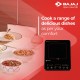 Bajaj ABS Majesty Slim 2100-Watt Induction Cooktop (Black)