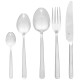 FnS Aura 18/10 Stainless Steel Cutlery Set- 26-PCs (6 Dessert Spoons, 6 Dinner Forks, 6 Tea Spoons, 6 Knives & 2 Serving Spoons)