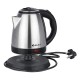 Bajaj KTX 1.5 Litre DLX Electric Kettle |1500W Kettle with Stainless Steel Body | Cordless Operation | Auto Shut-off Mechanism | 2-Yr Warranty | Black