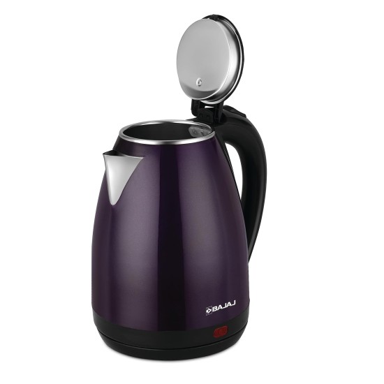 Bajaj KTP 1.8 Litre Electric Kettle, Purple and Black