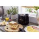 Philips Daily Collection HD2583/90 600-Watt 2 in 1 - Toaster and Sandwichmaker (Black)