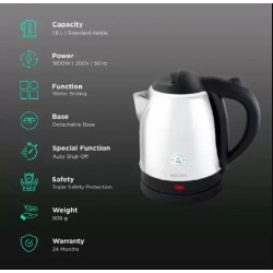 PHILIPS HD9383/00 Electric Kettle (1.8 L, Black)