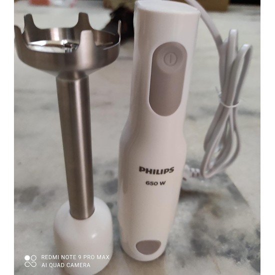 PHILIPS HL1600/00 Hand Blender, 650W (White)