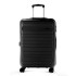 POLICE Novex Trolley Bag 24 Inches, Lightweight Luggage, Polypropylene Hard, 360 Degree Rotation 4 Wheels Cabin Trolley Bag, Combination Lock