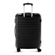 POLICE Novex Trolley Bag 24 Inches, Lightweight Luggage, Polypropylene Hard, 360 Degree Rotation 4 Wheels Cabin Trolley Bag, Combination Lock