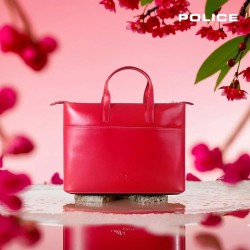 POLICE 13 Inch Red Colour Laptop Carrying Case for Women | Laptop Sleeve/Cover with Handle Bag for 13-inch Laptop Sleeve Bag