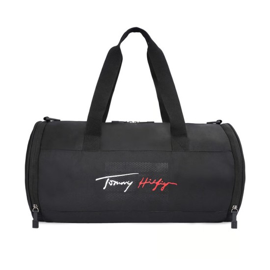 Tommy Hilfiger Unisex Freeman Gym Bag-Black