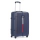 Tommy Hilfiger Wyoming Unisex Hard Luggage - Navy, 66Cm Medium Trolley Bag