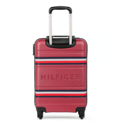 Tommy Hilfiger Thames Pro Unisex Polycarbonate Hard Luggage - Wine Small (57 Cm)