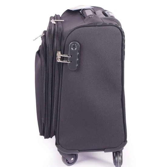 Safari Vector Laptop Soft Trolley (Black)