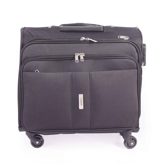 Safari Vector Laptop Soft Trolley (Black)