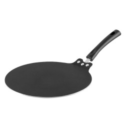 Vinod Zest Aluminium Non Stick Flat Multi Tawa - 28 cm | Roti/Chapati Tawa | 4mm Thick, 3 Layer Coating | Scratch Proof | Induction and Gas Base