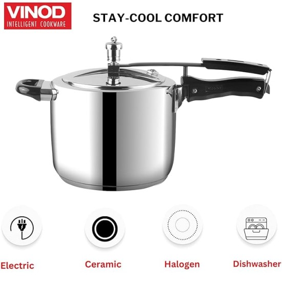 Vinod Stainless Steel Inner Lid Pressure Cooker - 3 Litre