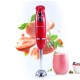 Crimson Edge 400 W Electric Hand Blender | Powerful & Silent Motor | Portable | Easy Control Grip | Hot & Cold Blending | 2 Speed Selection | Anti Rush Sharp Stainless Steel Blades | Detachable stem | 2 Years warranty | Red