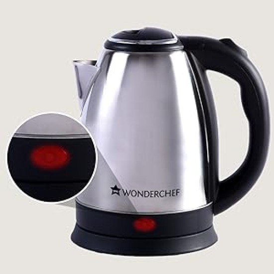 Wonderchef Crescent Electric Kettle 1.5 Litres, 2 years Warranty