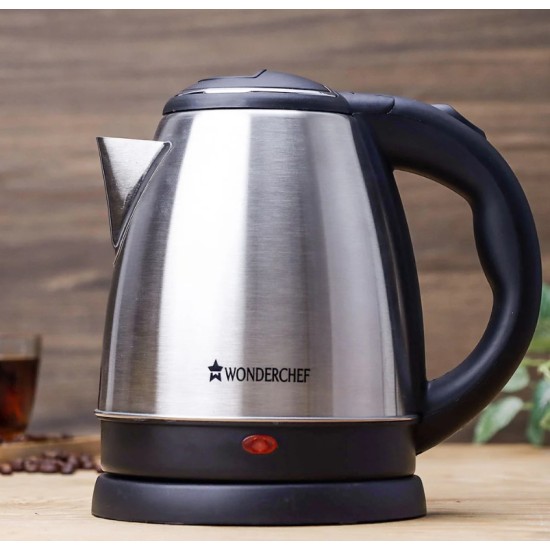 Wonderchef Crescent Electric Kettle 1.5 Litres, 2 years Warranty