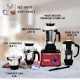 Wonderchef Sumo Mixer Grinder 1000W With 3 Stainless Steel & 1 Fruit Filter Jar 