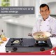 Wonderchef Galaxy 2 Burner Auto Cooktop | 6mm Toughened Glass | Piezo Auto Ignition | 2 Years Warranty