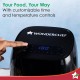 Wonderchef Neo Digital Air Fryer | Rapid Air Technology | 6 Pre-Set Menu Options | Temperature and Time Control | Automatic Shut-Off | Compact Design | 4.5 Litres | 1 Year Warranty | 1500 Watts