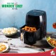 Wonderchef Neo Digital Air Fryer | Rapid Air Technology | 6 Pre-Set Menu Options | Temperature and Time Control | Automatic Shut-Off | Compact Design | 4.5 Litres | 1 Year Warranty | 1500 Watts