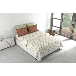 Raymond Home Mystique 110 TC Double Bedsheet with 2 Pillow Covers